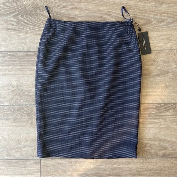 NWT Tommy Hilfiger Slim Jacquard  Skirt - Picture 5 of 14